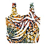 Abstract-geometric-seamless-pattern-with-animal-print Full Print Recycle Bag (L) Back