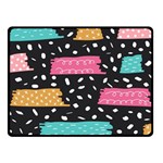 Art Pattern Design Wallpaper Background Print Patterns Fleece Blanket (Small) 50 x40  Blanket Front