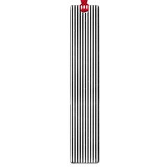 Stripe Line Pattern Black Lines Large Book Marks by Ravend