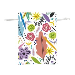Flower Spring Lightweight Drawstring Pouch (s) by Ravend
