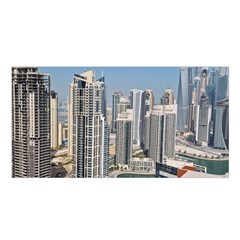 Building Sea Architecture Marina Satin Shawl 45  X 80  by Ravend