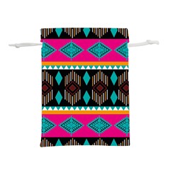 Abstract Art Pattern Design Vintage Lightweight Drawstring Pouch (s) by Ravend
