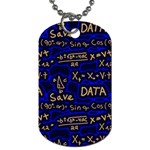 Art Pattern Design Background Graphic Dog Tag (Two Sides) Back