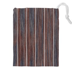 Dark Digital Wood Like Drawstring Pouch (5xl) by ConteMonfrey