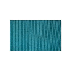 Blue Digital Fabric Sticker (rectangular) by ConteMonfrey