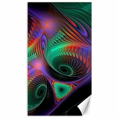 Circle Art 3d Artwork Graphics Vortex Colorful Digital Art Canvas 40  X 72  by uniart180623