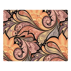 Colorful Paisley Background Artwork Paisley Patterns Premium Plush Fleece Blanket (large) by uniart180623