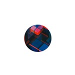 Minimalist Abstract Shaping Abstract Digital Art Minimalism 1  Mini Magnets Front
