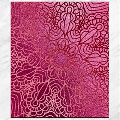 Pink Mandala Glitter Bohemian Girly Glitter Canvas 20  X 24  by uniart180623