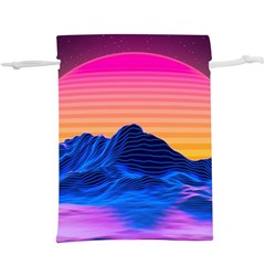 Sun Ultra Artistic 3d Illustration Sunset Lightweight Drawstring Pouch (xl) by uniart180623