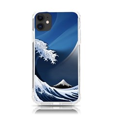The Great Wave Off Kanagawa Iphone 11 Tpu Uv Print Case by Grandong