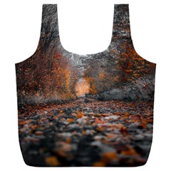 Breathe In Nature Background Full Print Recycle Bag (xxxl) by artworkshop