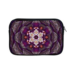 Rosette Kaleidoscope Mosaic Abstract Background Art Apple Ipad Mini Zipper Cases by Simbadda