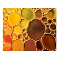 Abstract Oil Painting Premium Plush Fleece Blanket (large) by Excel