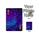 Realistic-night-sky-poster-with-constellations Playing Cards 54 Designs (Mini) Front - Diamond2