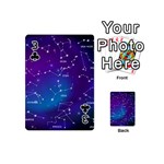 Realistic-night-sky-poster-with-constellations Playing Cards 54 Designs (Mini) Front - Club3