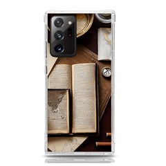 Generated Desk Book Inkwell Pen Samsung Galaxy Note 20 Ultra Tpu Uv Case by Grandong