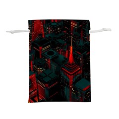 A Dark City Vector Lightweight Drawstring Pouch (m) by Proyonanggan