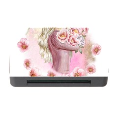 Women With Flowers Memory Card Reader With Cf by fashiontrends