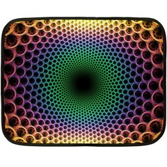 Abstract Patterns Two Sides Fleece Blanket (mini) by Bangk1t