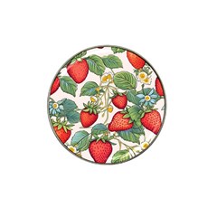 Strawberry Fruit Hat Clip Ball Marker (10 Pack) by Amaryn4rt
