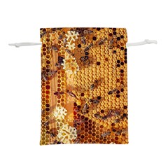 Bees Nature Animals Honeycomb Lightweight Drawstring Pouch (s) by pakminggu