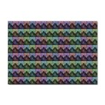 Inspirational Think Big Concept Pattern Sticker A4 (10 pack) Front