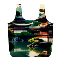 Japan Mount Fuji Japanese Full Print Recycle Bag (l) by uniart180623