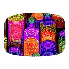 Bottles Colorful Mini Square Pill Box by uniart180623