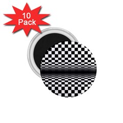 Art-optical-black-white-contrast 1 75  Magnets (10 Pack)  by Bedest