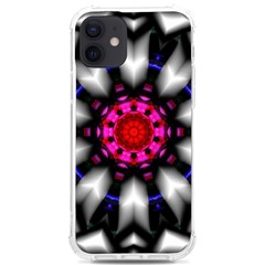 Kaleidoscope-round-metal Iphone 12/12 Pro Tpu Uv Print Case by Bedest