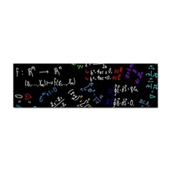 Mathematics  Physics Maths Math Pattern Sticker Bumper (100 Pack) by pakminggu