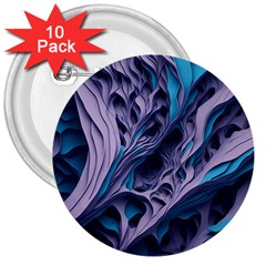 Abstract Trims 3  Buttons (10 Pack)  by pakminggu