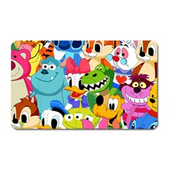 Illustration Cartoon Character Animal Cute Magnet (rectangular) by Cowasu