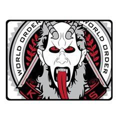 Krampus Fleece Blanket (small) by Cowasu