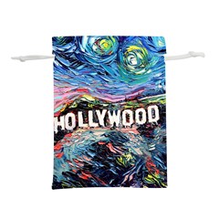 Hollywood Art Starry Night Van Gogh Lightweight Drawstring Pouch (s) by Sarkoni
