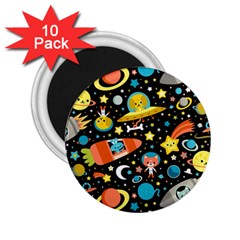 Space Pattern 2 25  Magnets (10 Pack)  by Bedest