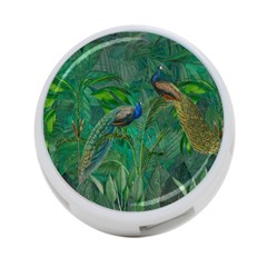 Peacock Paradise Jungle 4-port Usb Hub (two Sides) by Bedest