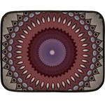 Art Pattern Design Two Sides Fleece Blanket (Mini) 35 x27  Blanket Front
