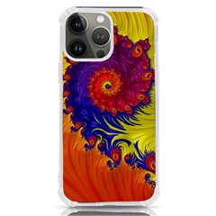 Fractal Spiral Bright Colors Iphone 13 Pro Max Tpu Uv Print Case by Proyonanggan