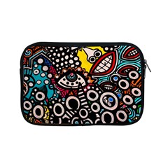 Multicolored Abstract Painting Colorful Apple Ipad Mini Zipper Cases by Grandong
