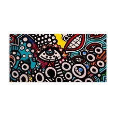 Multicolored Abstract Painting Colorful Yoga Headband by Grandong