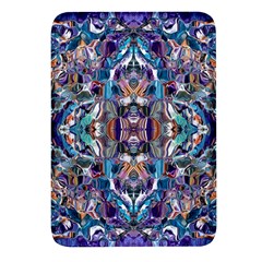  Over The Delta  Rectangular Glass Fridge Magnet (4 Pack) by kaleidomarblingart