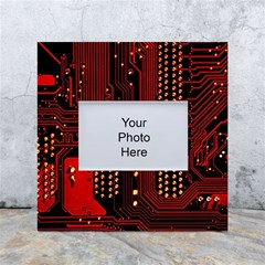 Technology Computer Circuit White Box Photo Frame 4  X 6  by Sarkoni