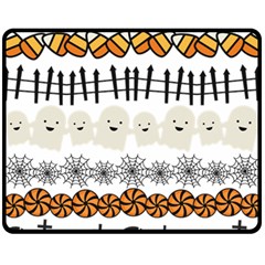 Halloween Holidays Fleece Blanket (medium) by Sarkoni