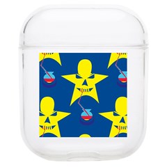 Blue Yellow October 31 Halloween Airpods 1/2 Case by Ndabl3x