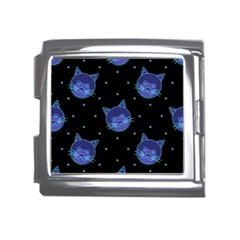 Vector Illustration Of Cat Animal Face Pattern Mega Link Italian Charm (18mm) by Ndabl3x
