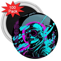 Aesthetic Art  3  Magnets (100 Pack) by Internationalstore