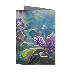 Abstract Blossoms  Mini Greeting Cards (pkg Of 8) by Internationalstore