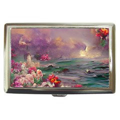 Abstract Flowers  Cigarette Money Case by Internationalstore